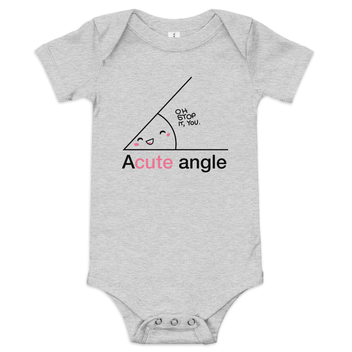 Acute Angle Kid's Onesie
