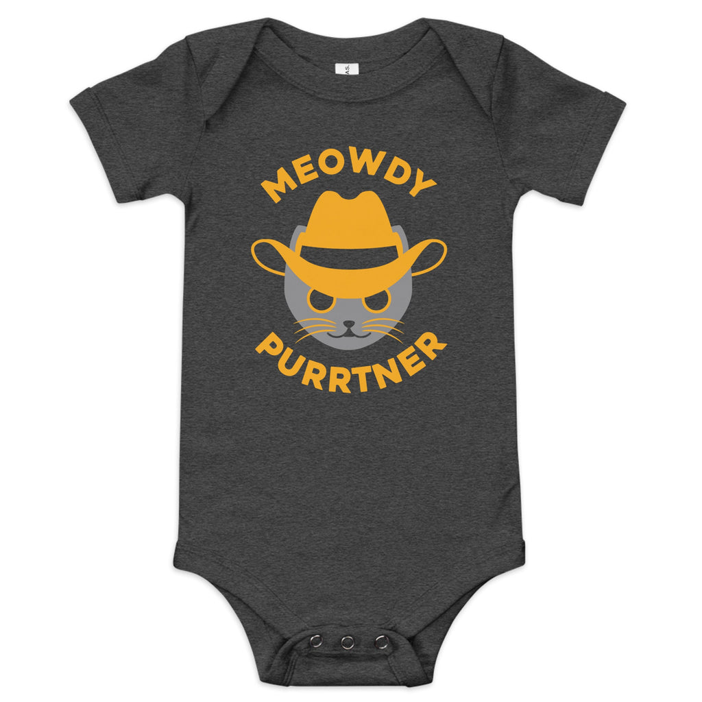 Meowdy Purrtner Kid's Onesie