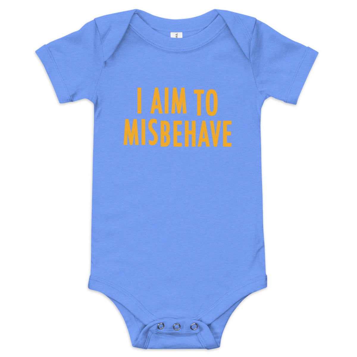 I Aim To Misbehave Kid's Onesie