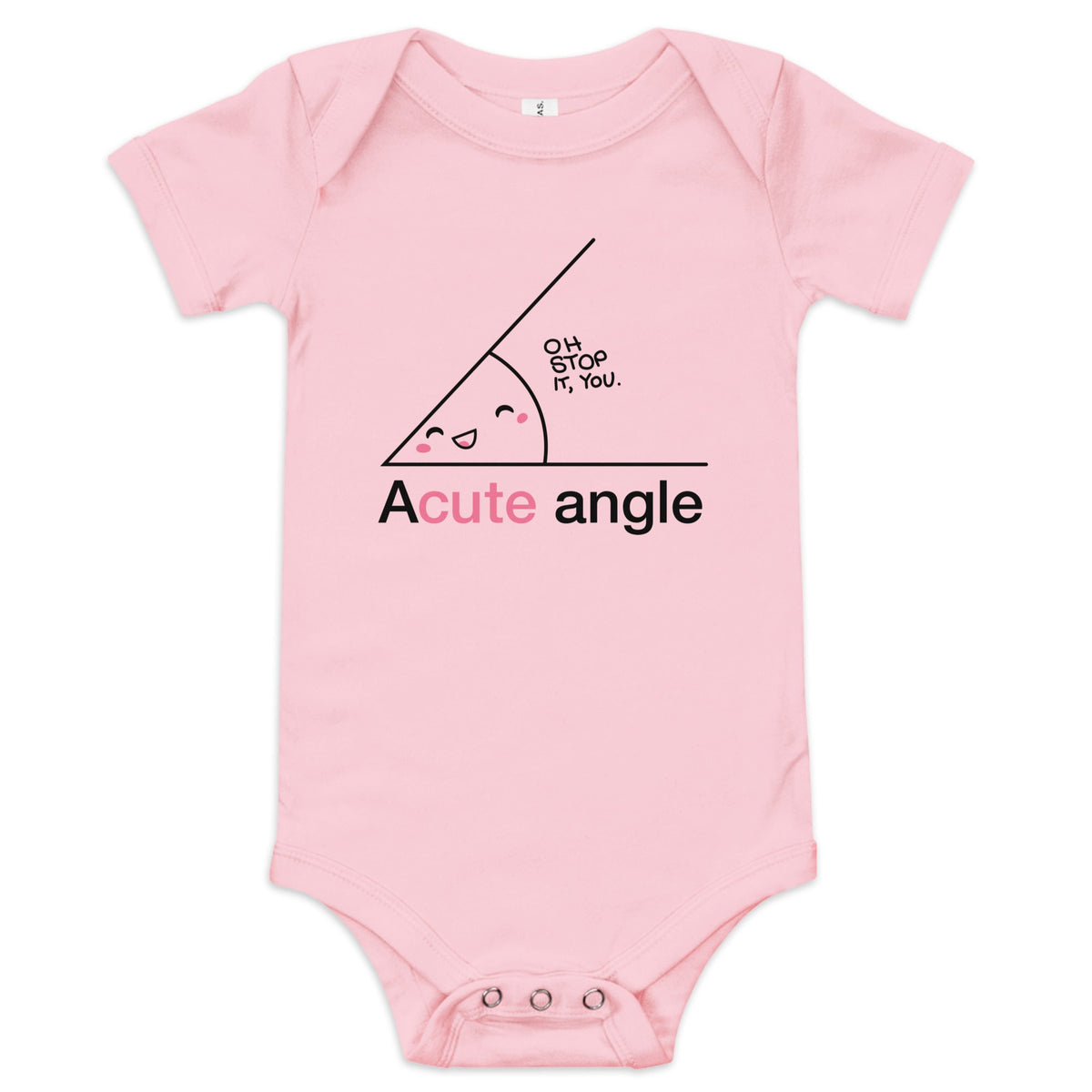 Acute Angle Kid's Onesie