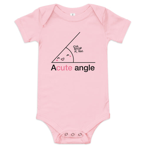 Acute Angle Kid's Onesie