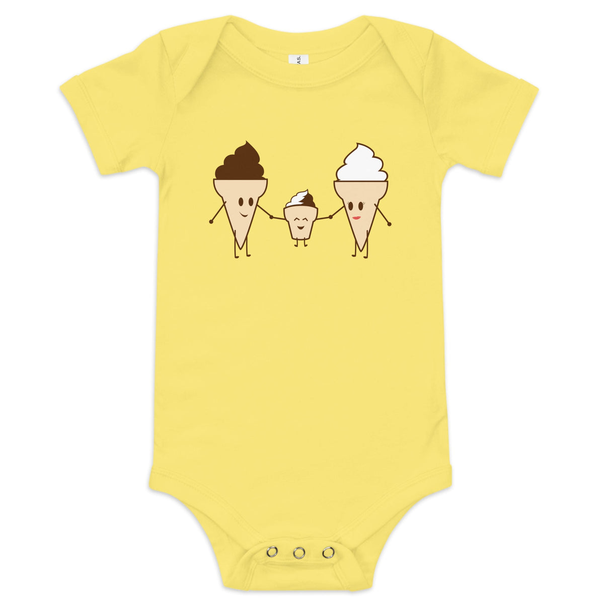 Ice Cream Family Kid's Onesie