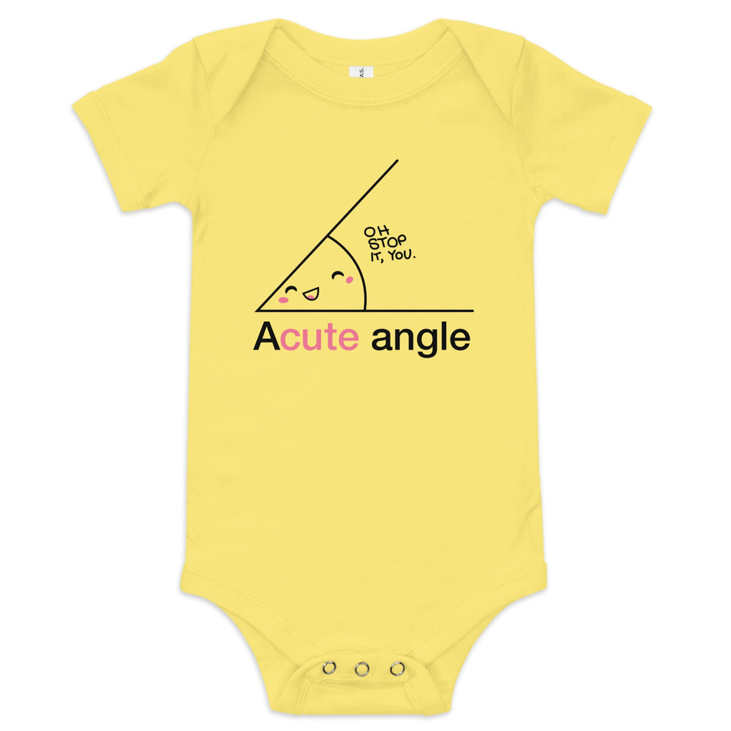Acute Angle Kid's Onesie