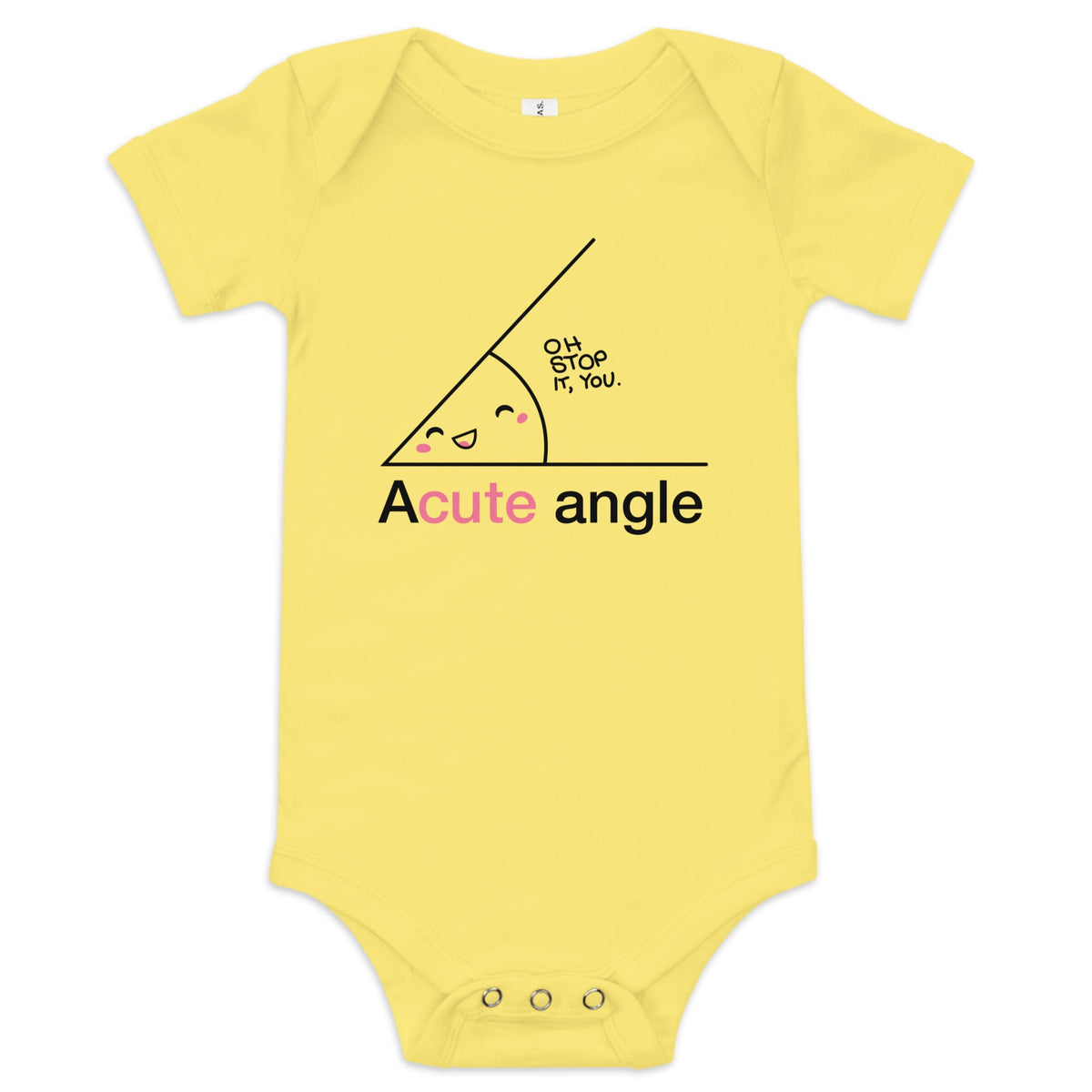 Acute Angle Kid's Onesie