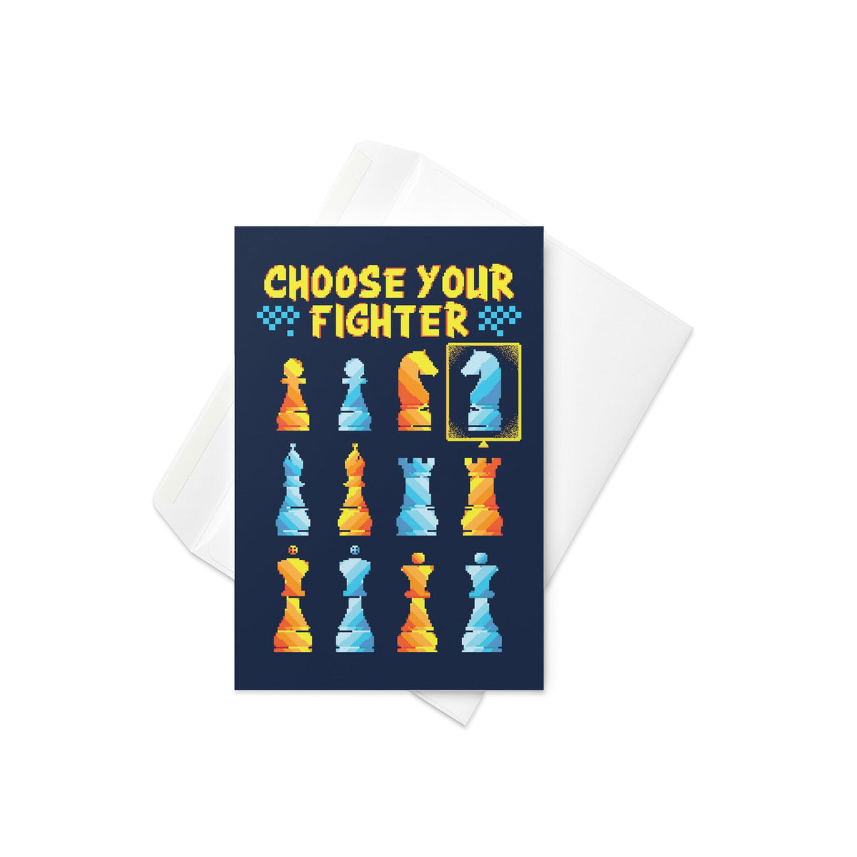 Choose Your Fighter Greeting Card