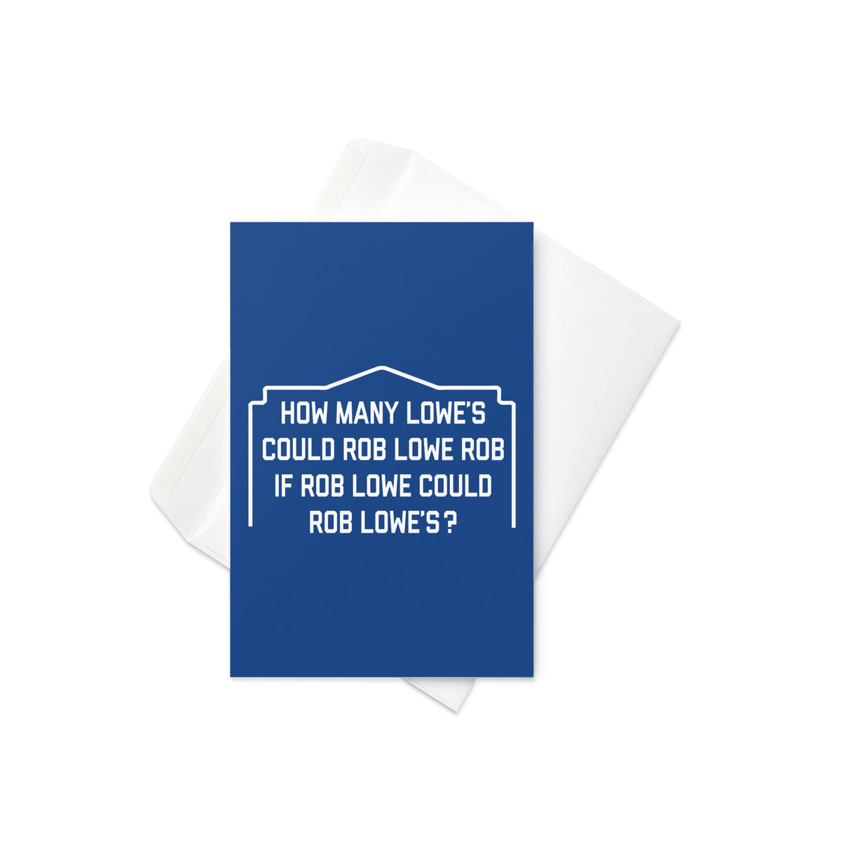 Rob Lowe Rob Greeting Card