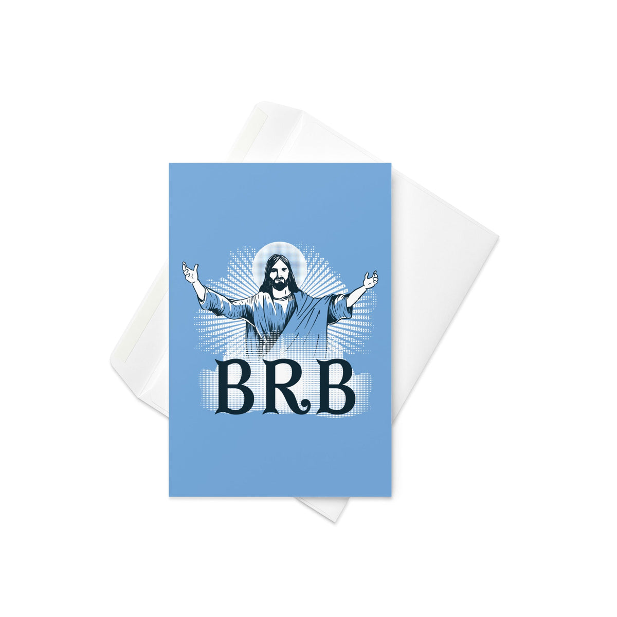 BRB Greeting Card