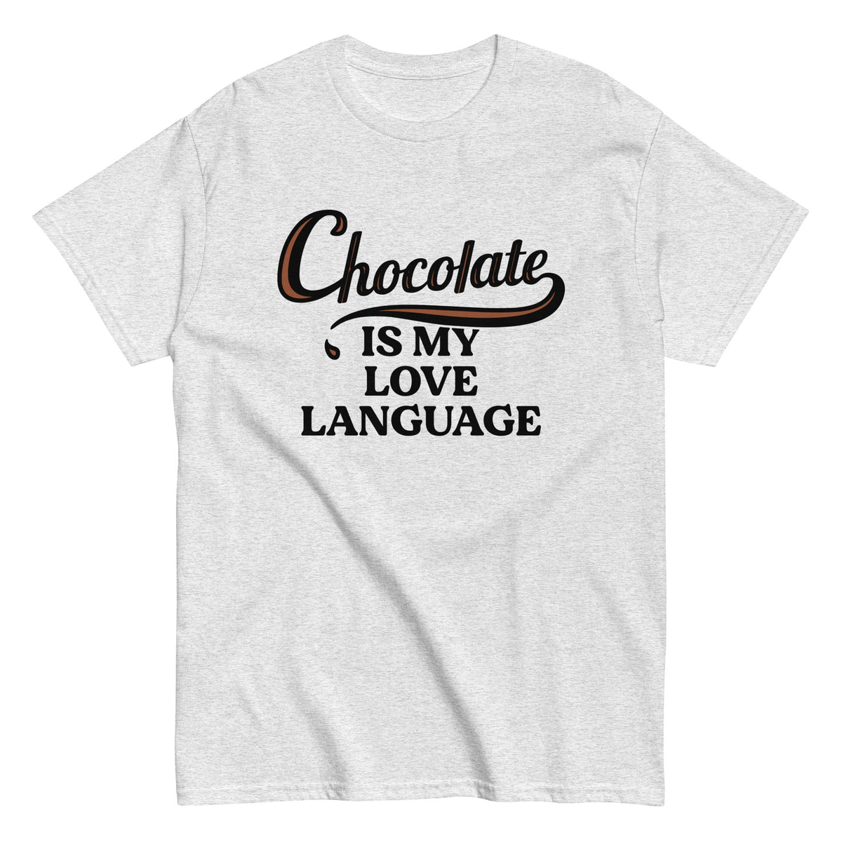 Chocolate Is My Love Language Men's Classic Tee product image 1