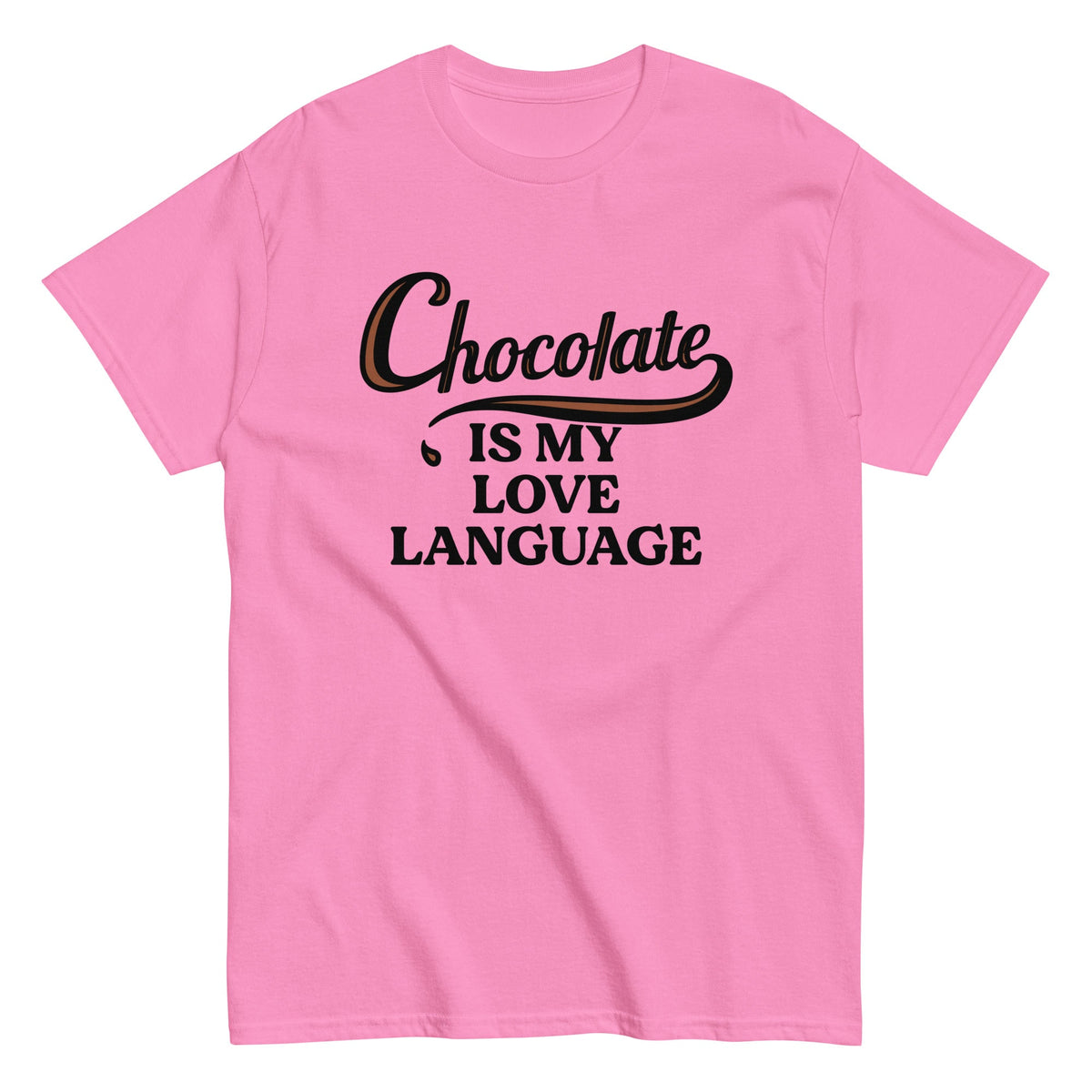 Chocolate Is My Love Language Men's Classic Tee product image 2