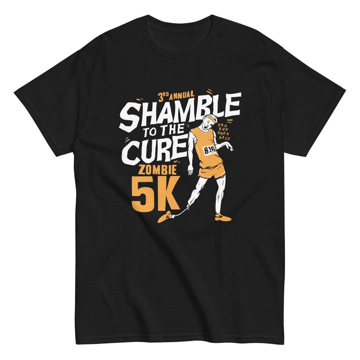 Shamble To The Cure Zombie 5K Men's Classic Tee product image 5
