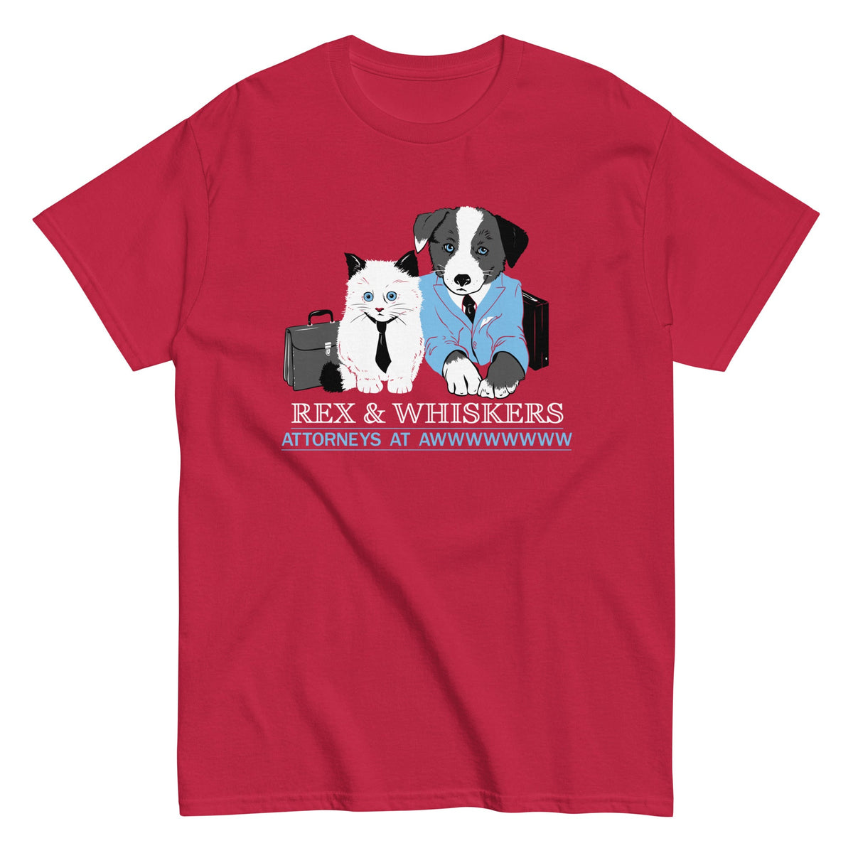 Rex and Whiskers Attorneys Men's Classic Tee product image 3