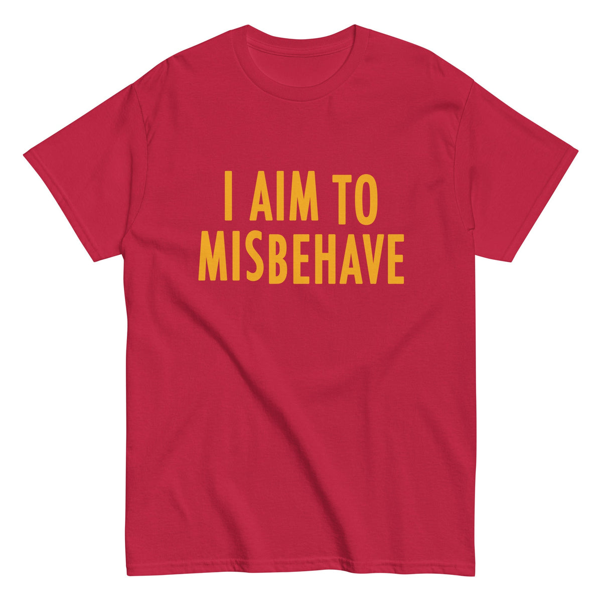 I Aim To Misbehave Men's Classic Tee product image 3