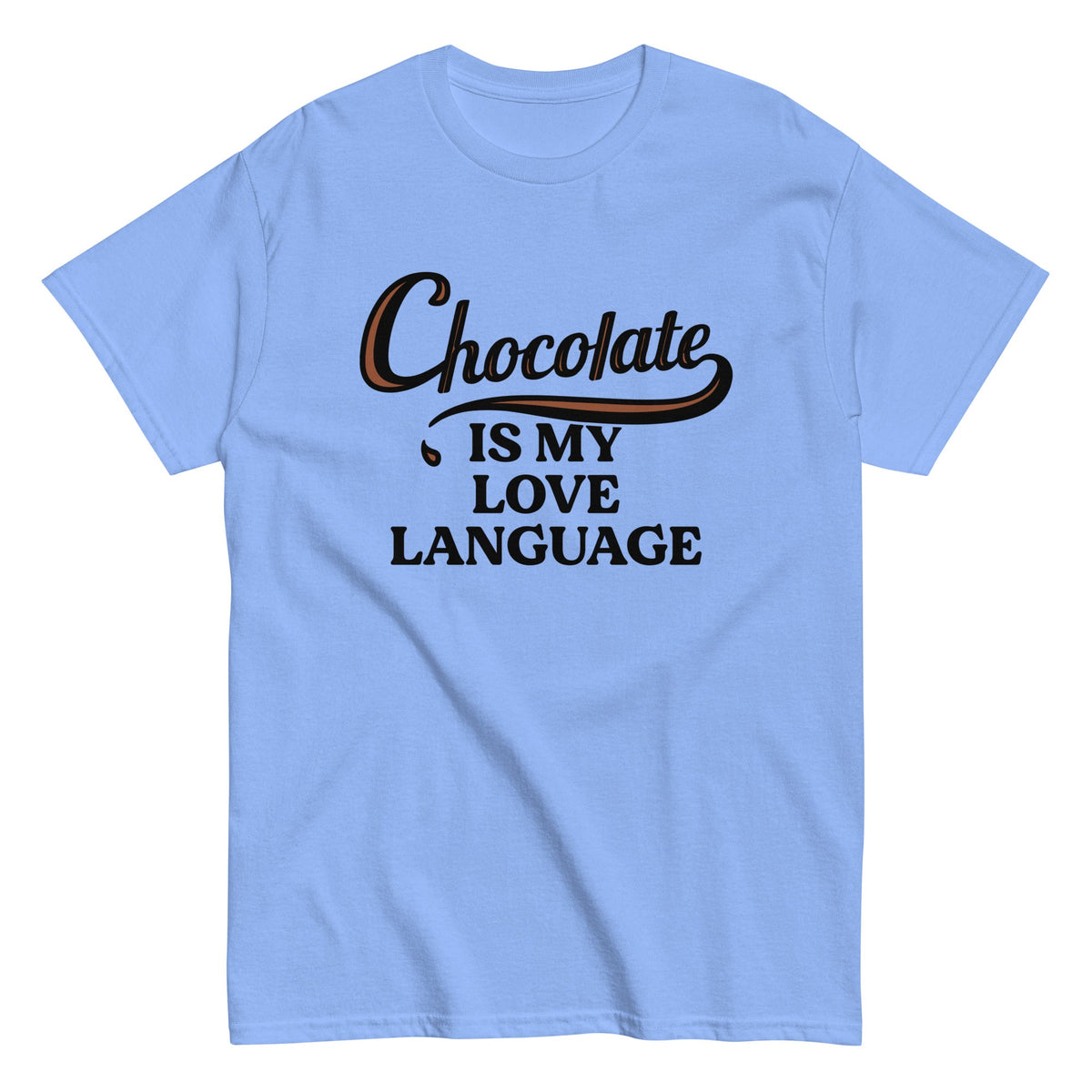 Chocolate Is My Love Language Men's Classic Tee product image 3
