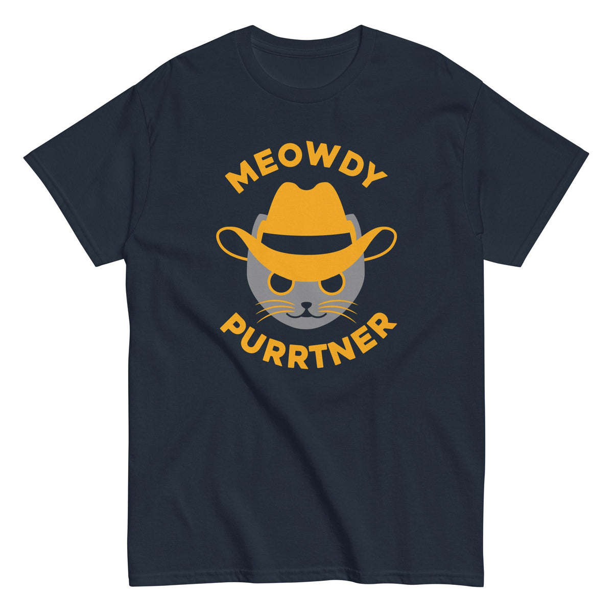 Meowdy Purrtner Men's Classic Tee product image 1