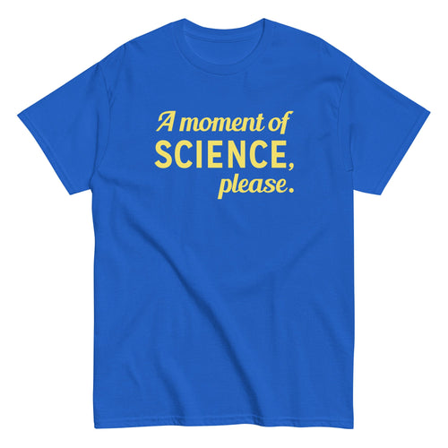 A Moment of Science, Please Men's Classic Tee product image 2
