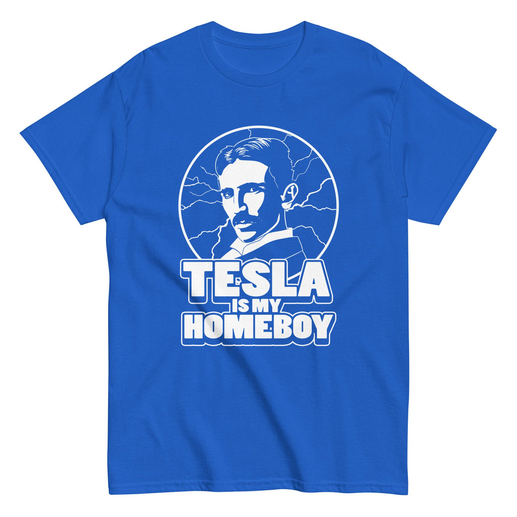 Tesla Is My Homeboy Men's Classic Tee product image 5
