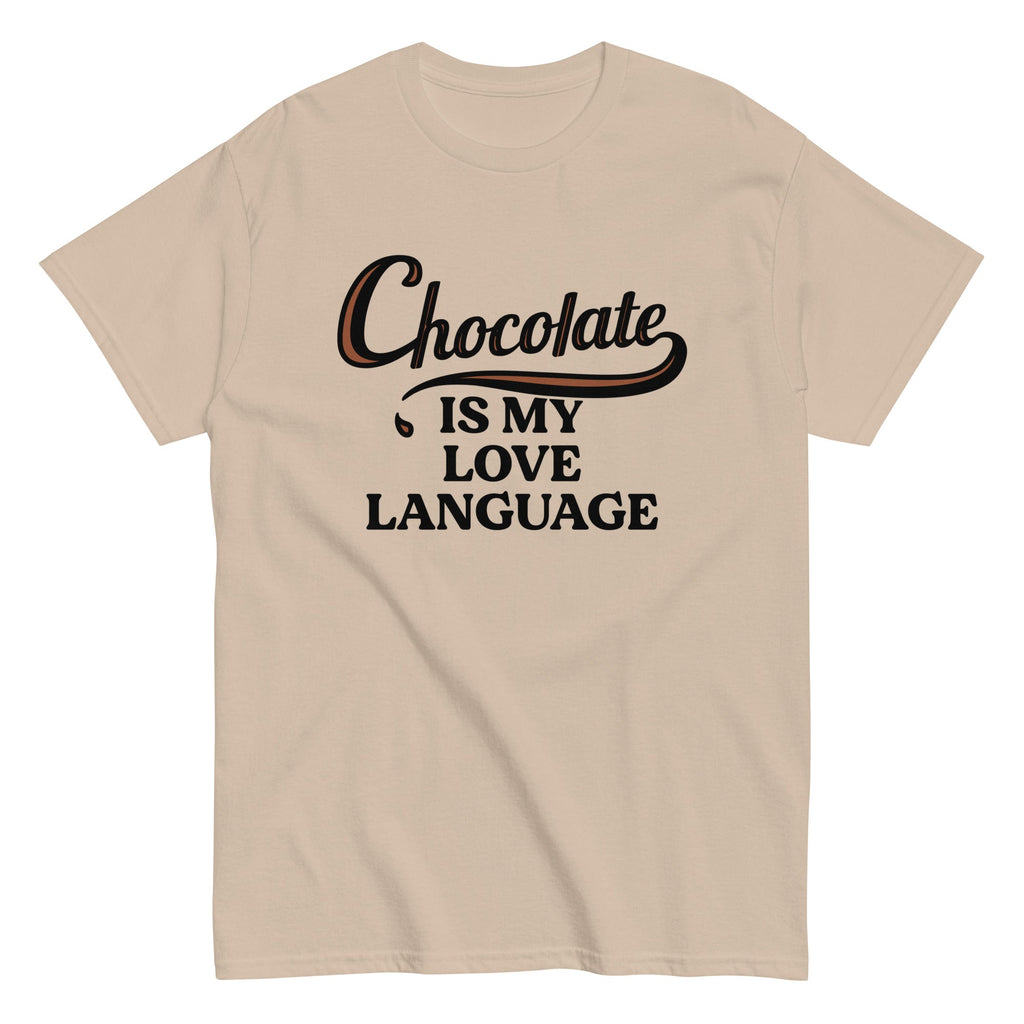 Chocolate Is My Love Language Men's Classic Tee product image 6