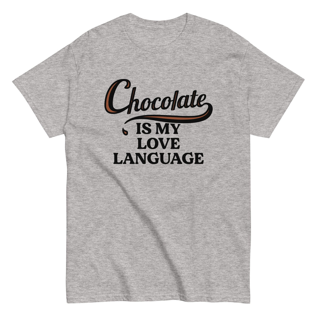 Chocolate Is My Love Language Men's Classic Tee product image 5