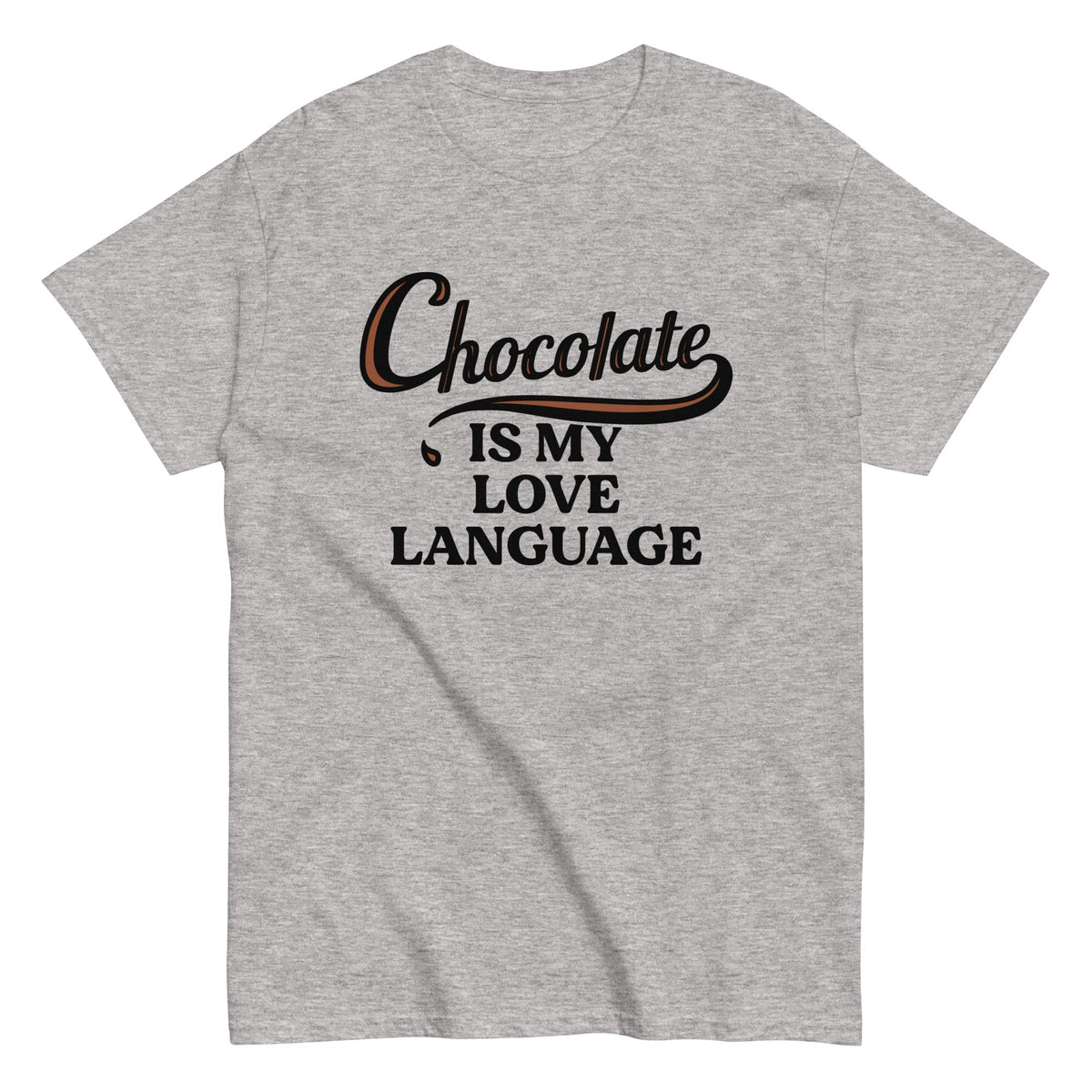 Chocolate Is My Love Language Men's Classic Tee product image 5