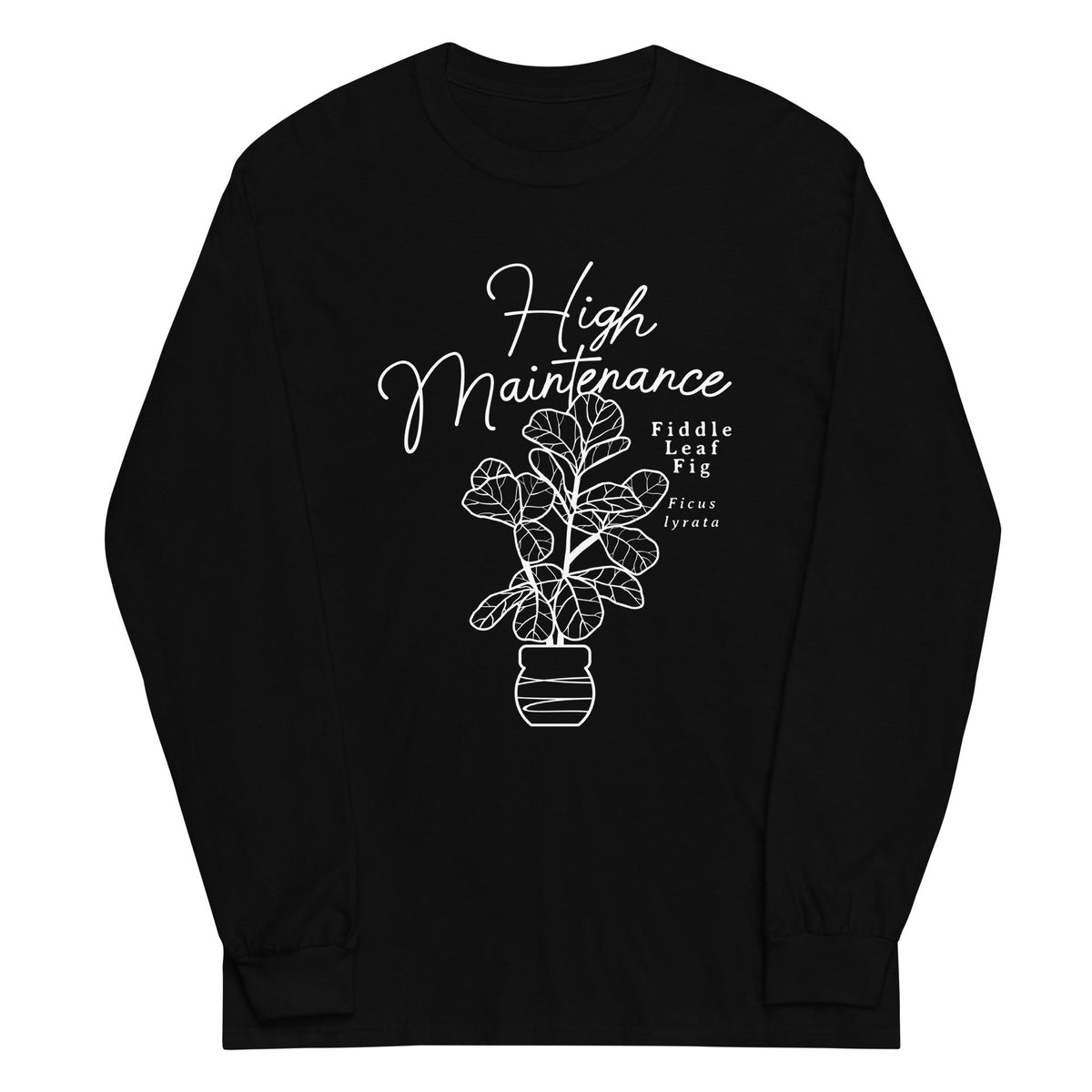 High Maintenance Unisex Long Sleeve Tee product image 2