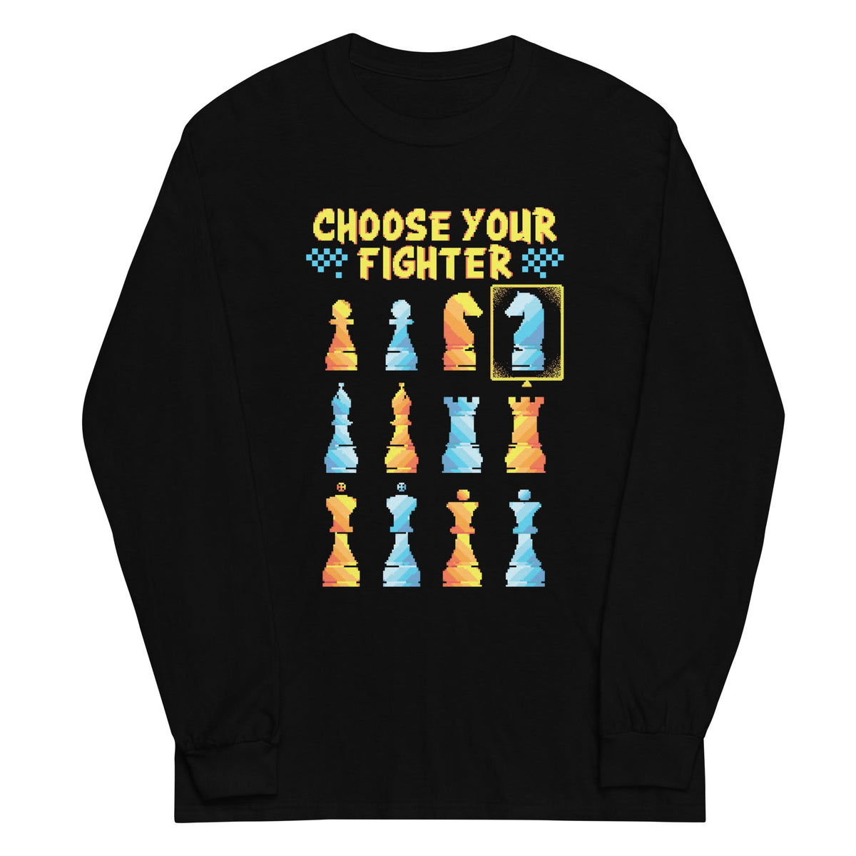 Choose Your Fighter Unisex Long Sleeve Tee product image 2