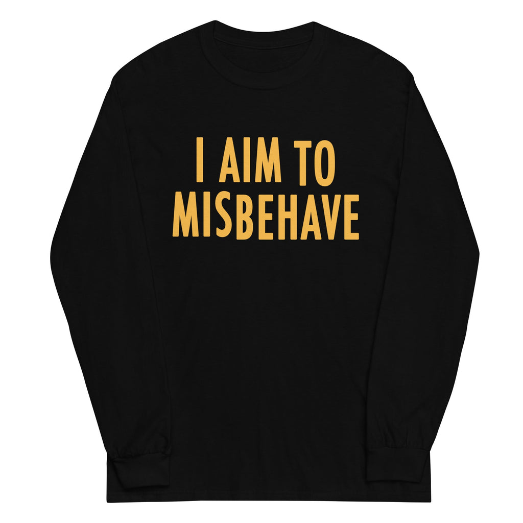 I Aim To Misbehave Unisex Long Sleeve Tee product image 2