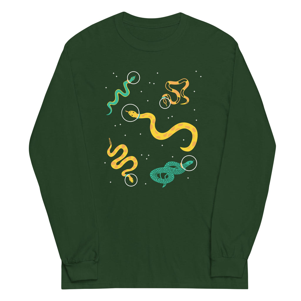 Snakes In Space Unisex Long Sleeve Tee product image 4