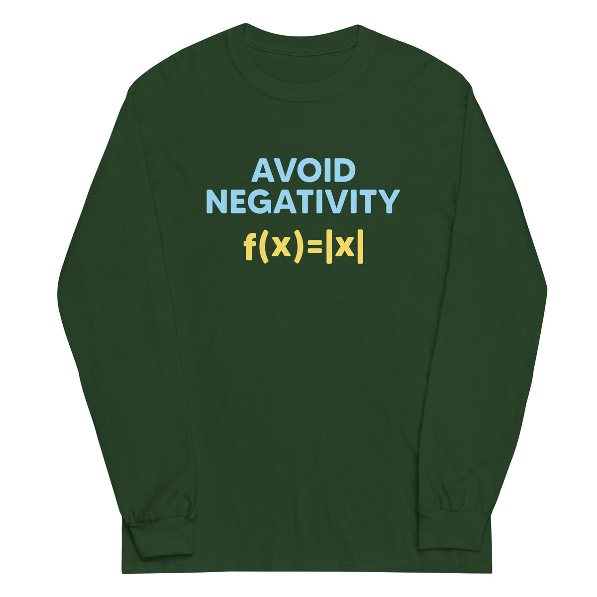 Avoid Negativity Unisex Long Sleeve Tee product image 5