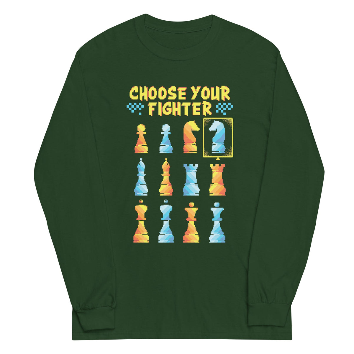 Choose Your Fighter Unisex Long Sleeve Tee product image 4