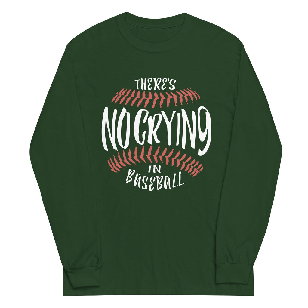 There's No Crying In Baseball Unisex Long Sleeve Tee product image 4