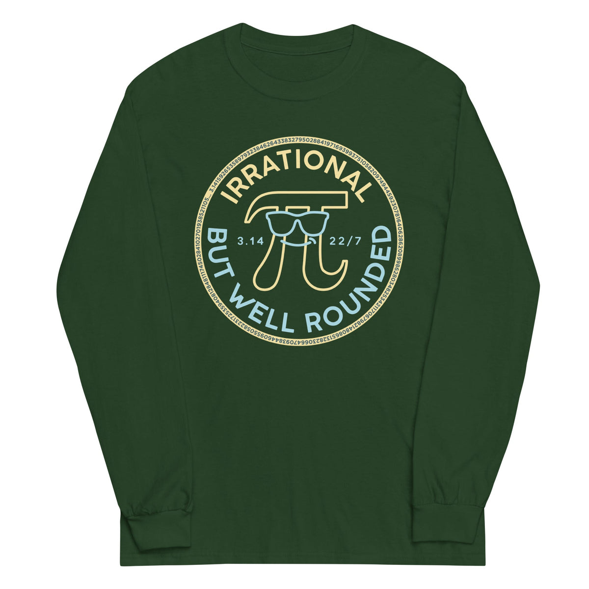 Irrational But Well Rounded Unisex Long Sleeve Tee product image 4