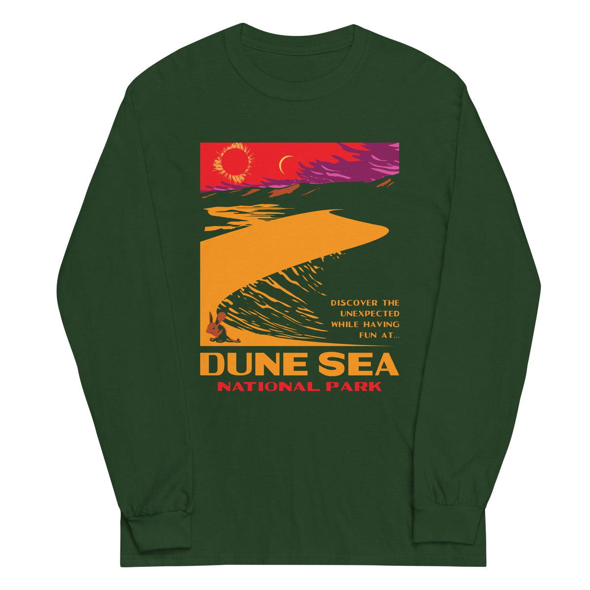 Dune Sea National Park Unisex Long Sleeve Tee product image 4