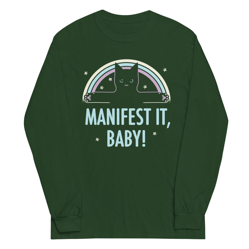 Manifest It, Baby! Unisex Long Sleeve Tee product image 4