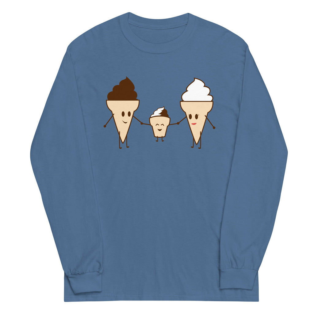 Ice Cream Family Unisex Long Sleeve Tee product image 1