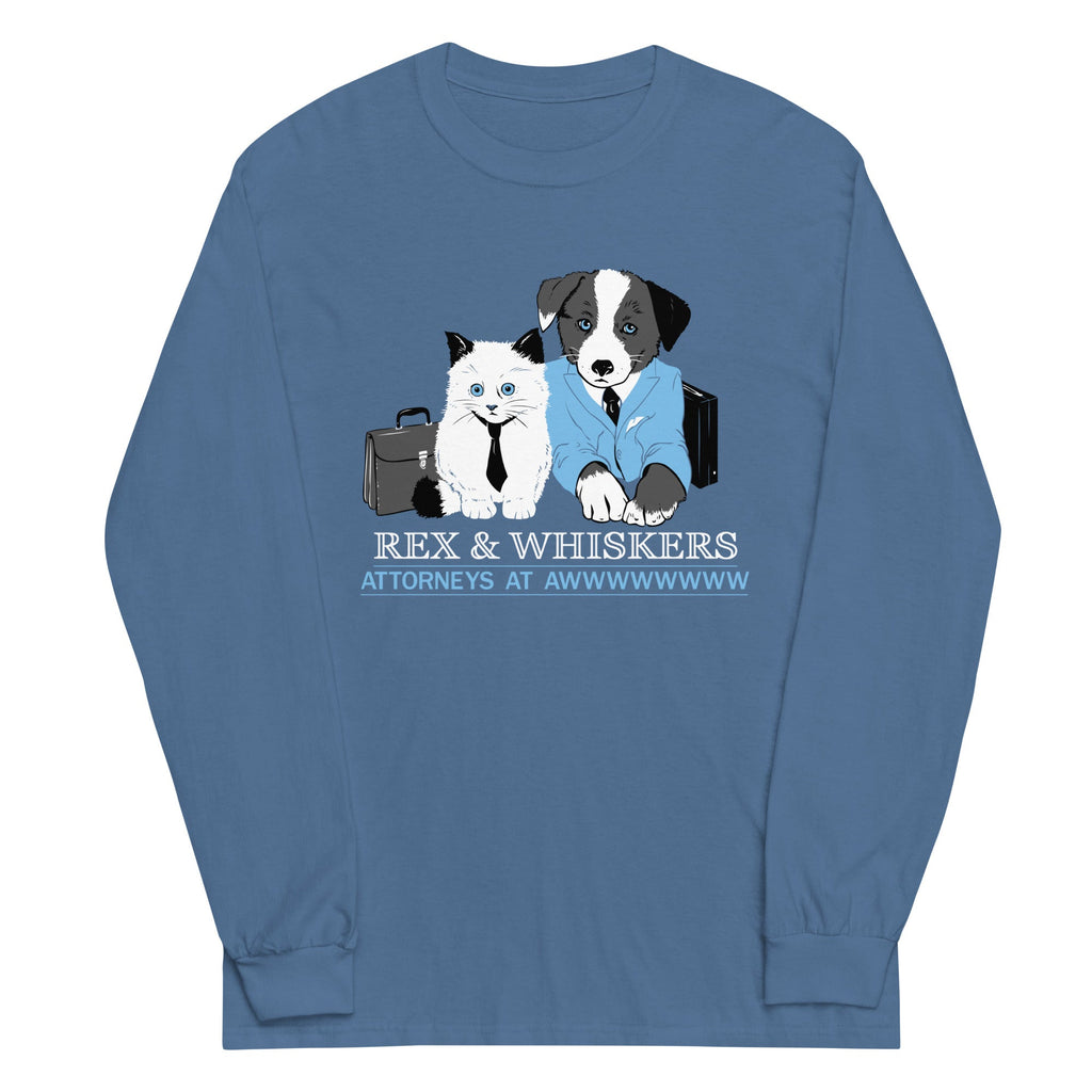 Rex and Whiskers Attorneys Unisex Long Sleeve Tee product image 4