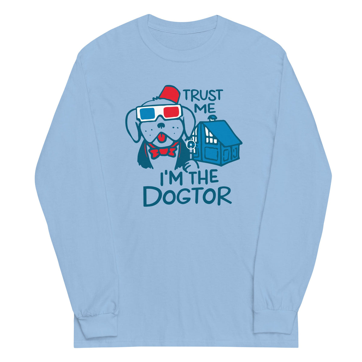 Trust Me, I'm The Dogtor Unisex Long Sleeve Tee product image 2