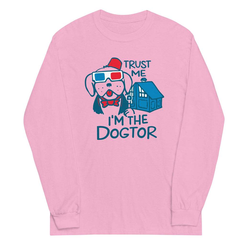 Trust Me, I'm The Dogtor Unisex Long Sleeve Tee product image 4