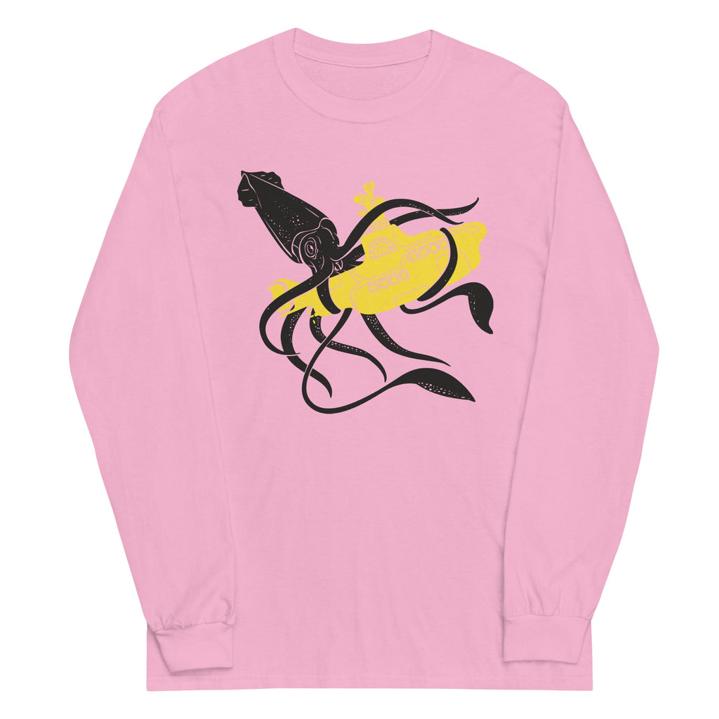 Squid Sub Battle Unisex Long Sleeve Tee product image 5