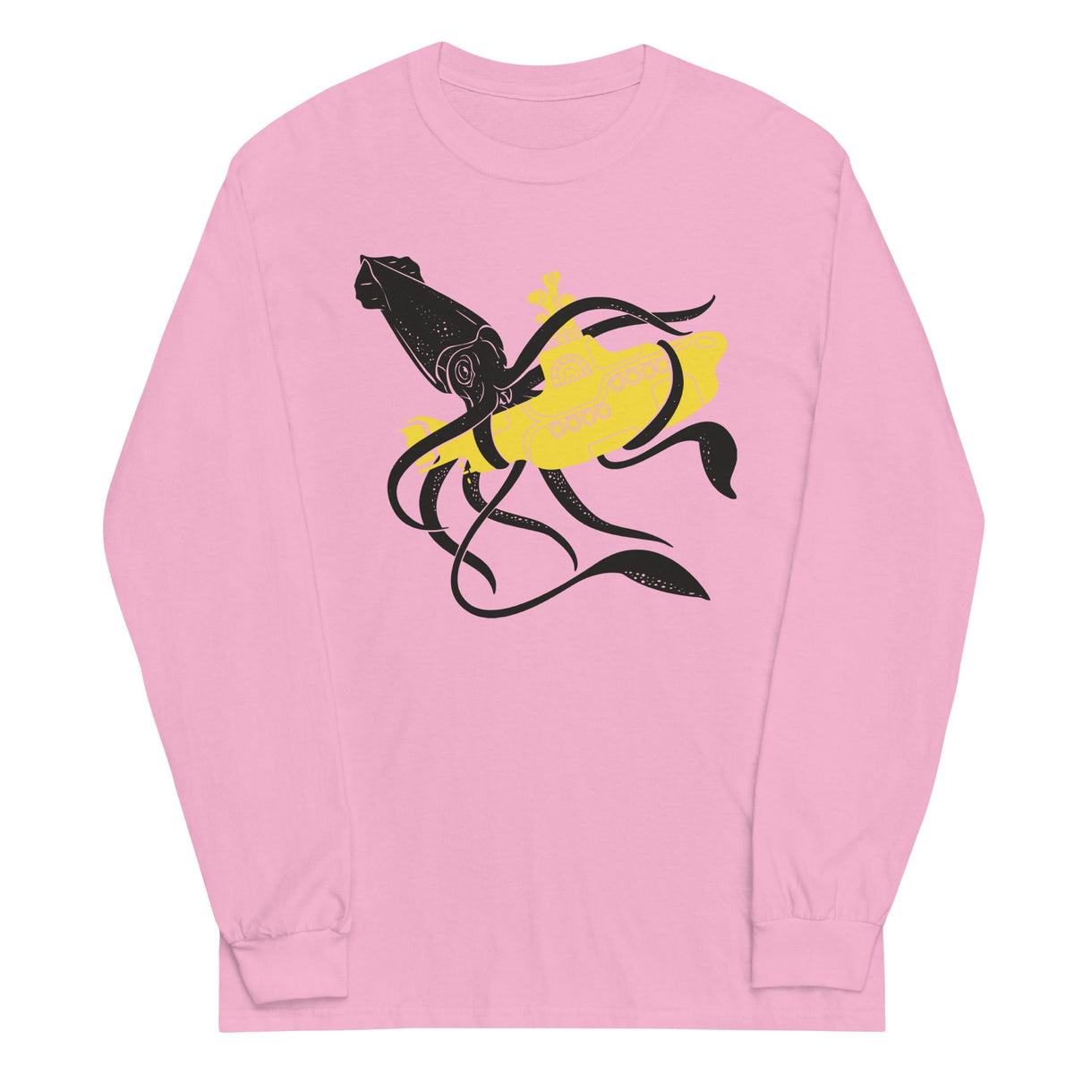 Squid Sub Battle Unisex Long Sleeve Tee product image 5
