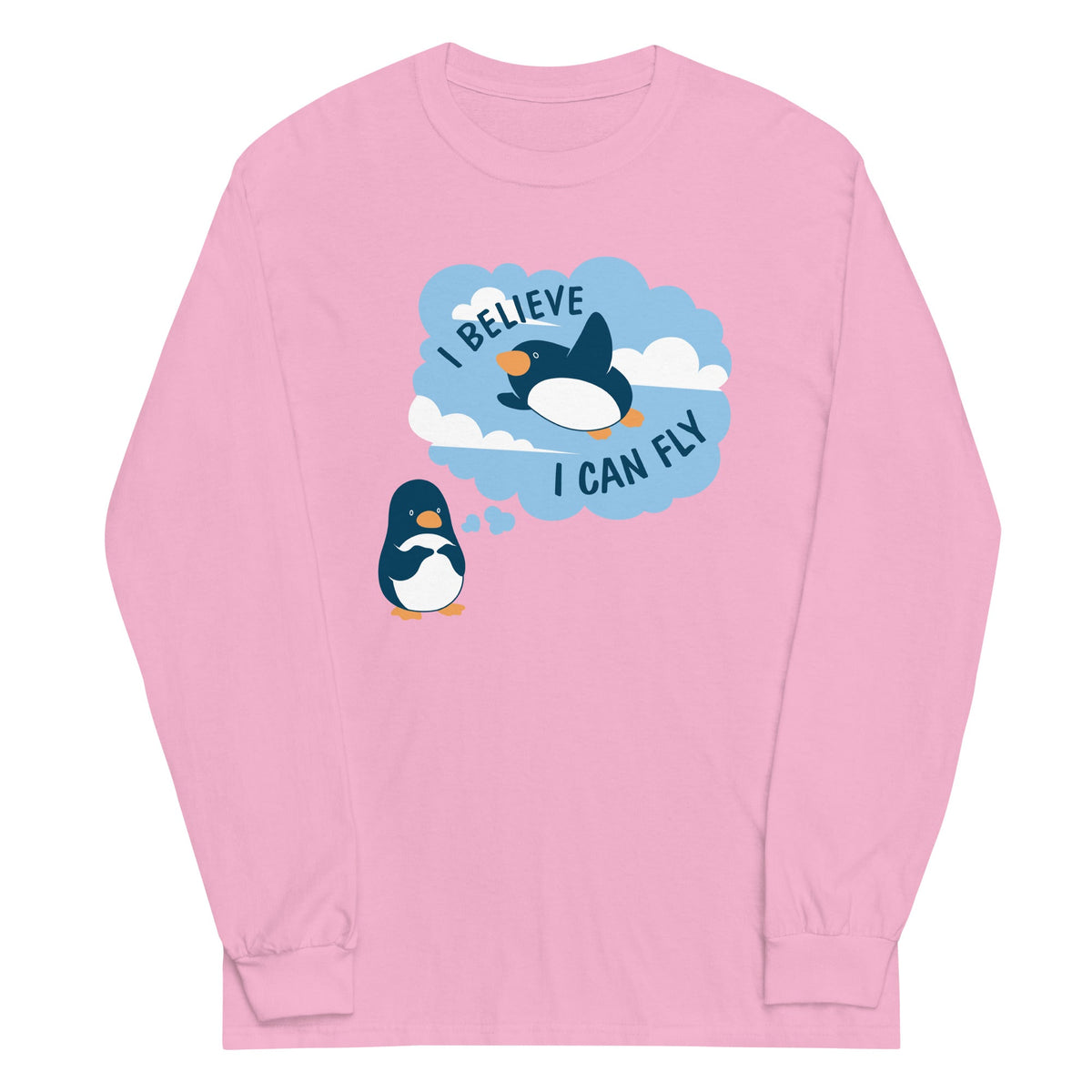 I Believe I Can Fly Unisex Long Sleeve Tee product image 4