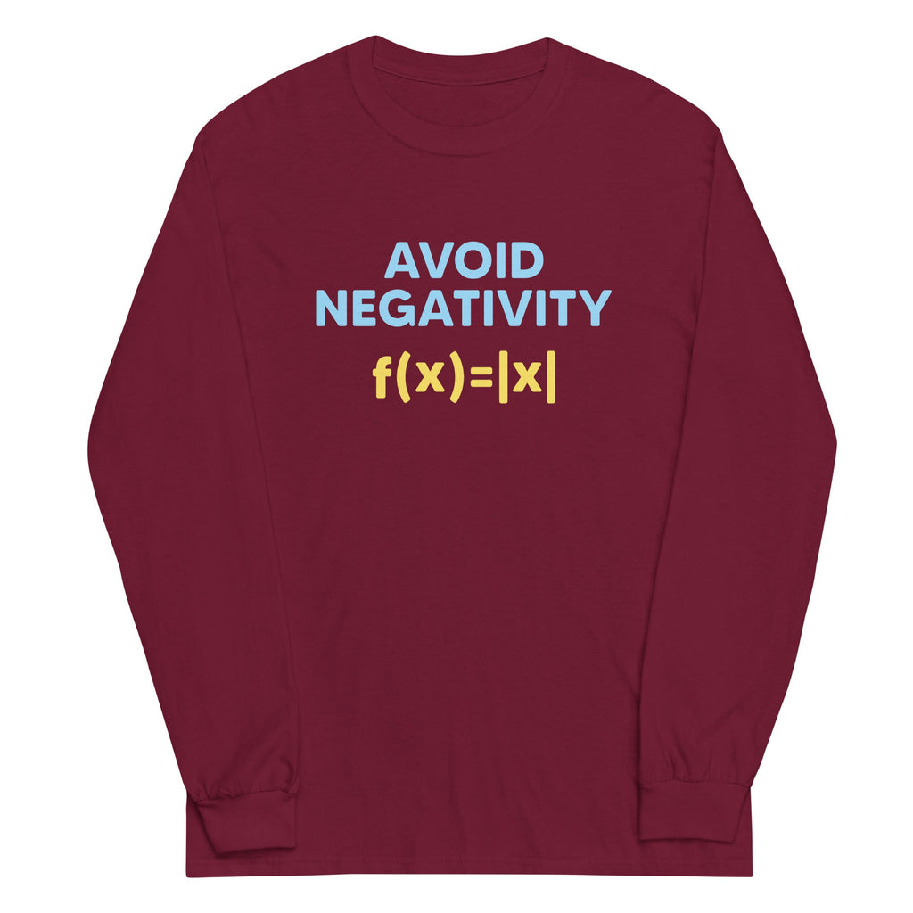 Avoid Negativity Unisex Long Sleeve Tee product image 4