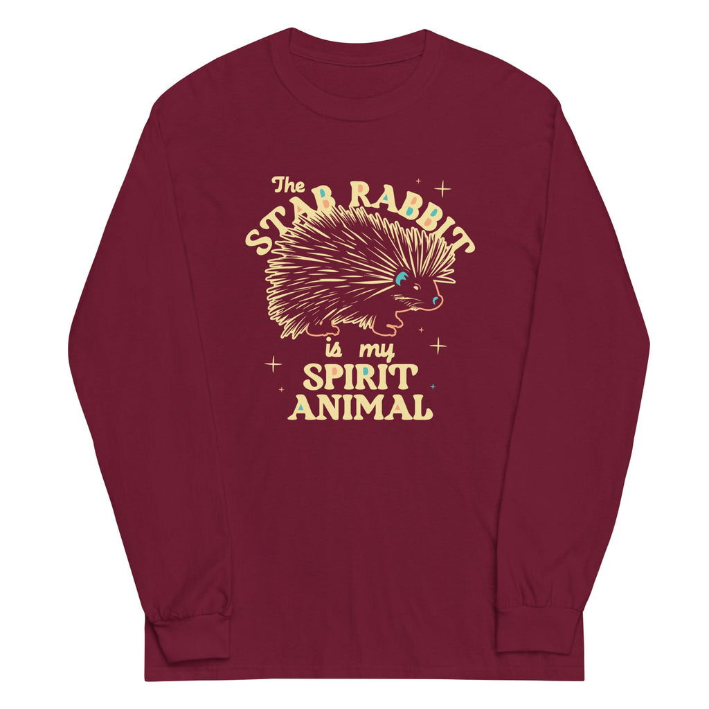 The Stab Rabbit Is My Spirit Animal Unisex Long Sleeve Tee product image 4