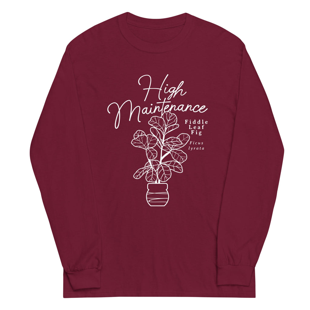 High Maintenance Unisex Long Sleeve Tee product image 1