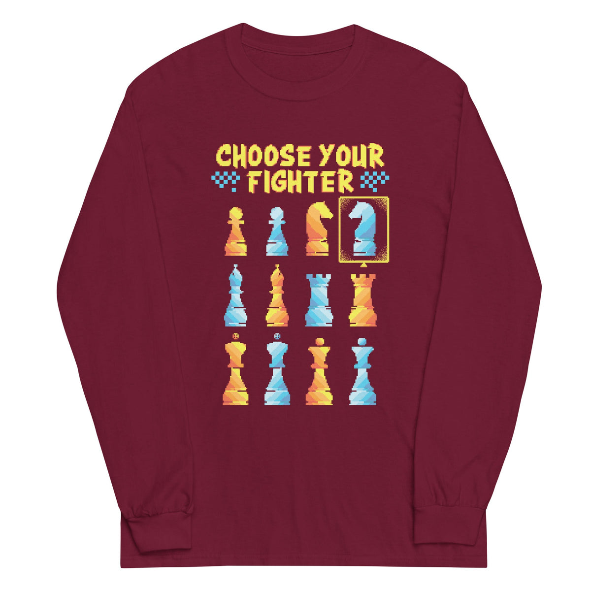 Choose Your Fighter Unisex Long Sleeve Tee product image 3