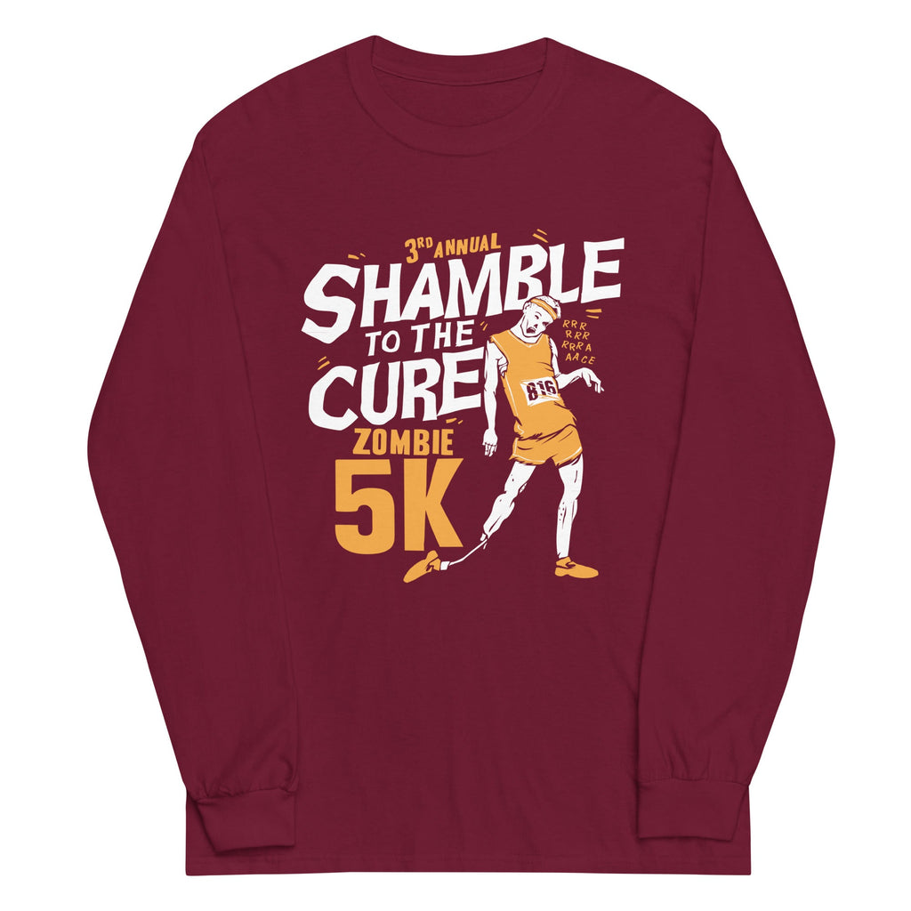 Shamble To The Cure Zombie 5K Unisex Long Sleeve Tee product image 4