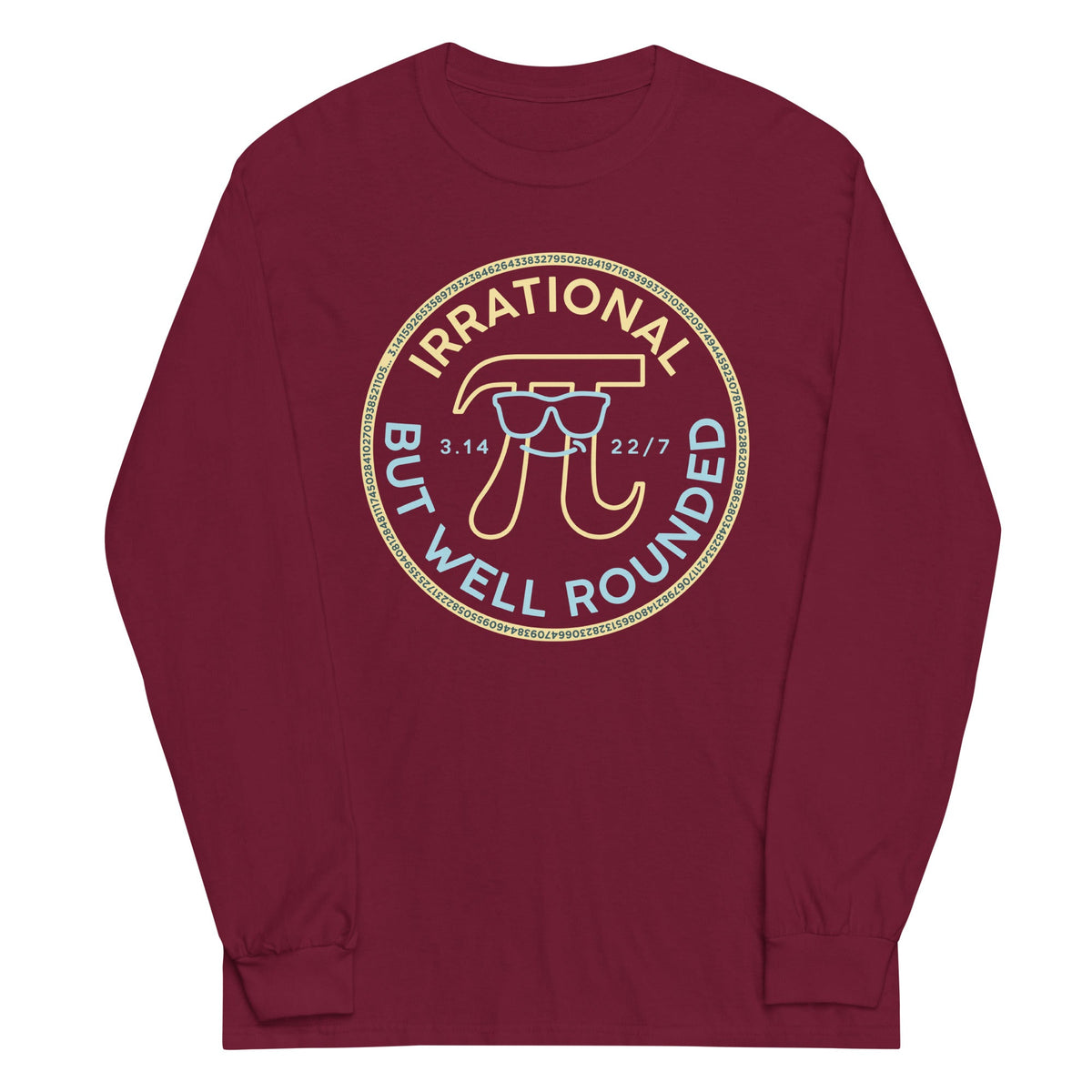 Irrational But Well Rounded Unisex Long Sleeve Tee product image 3