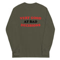 Very Good At Bad Decisions Unisex Long Sleeve Tee product image 1