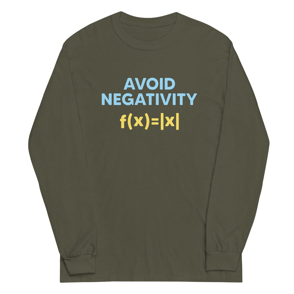Avoid Negativity Unisex Long Sleeve Tee product image 1