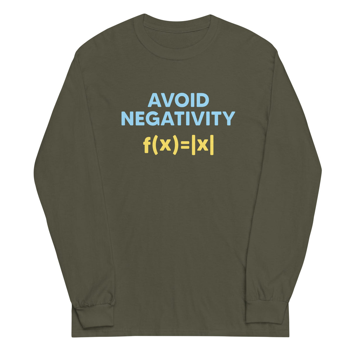 Avoid Negativity Unisex Long Sleeve Tee product image 1