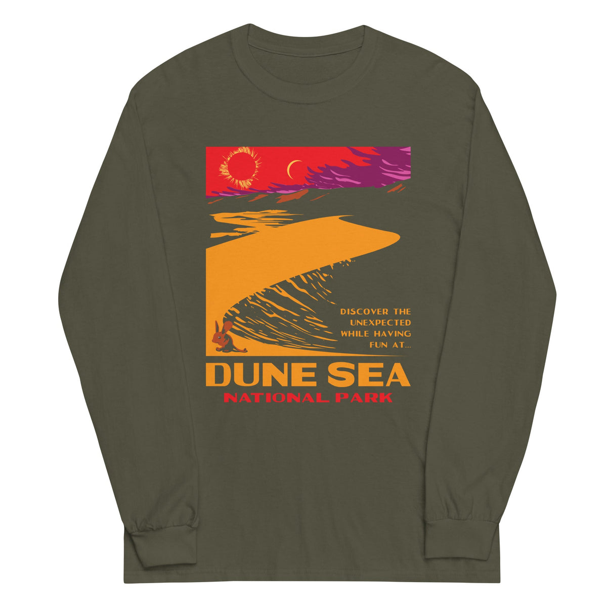Dune Sea National Park Unisex Long Sleeve Tee product image 5